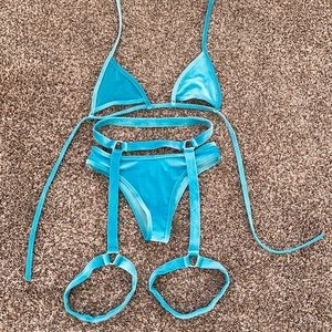 Velvet shopbglittz set